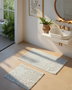 Mijölnir Juego de alfombrillas de baño Rabbit - Grey